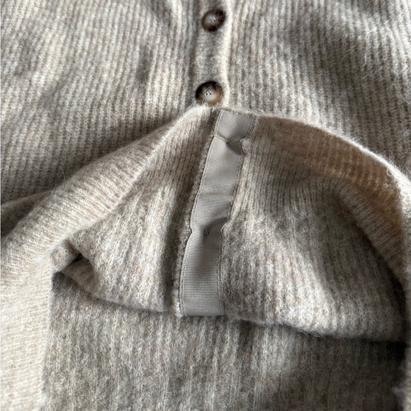 Sezane Othello Cardigan Light Beige - Picture 7 of 11